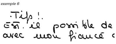 округлый почерк